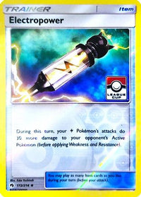 Electropower - 172/214 (League Cup)/214  - Reverse Holofoil League & Championship Cards - Promo