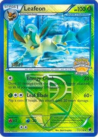 Leafeon - 11/116 (Regional Championships) [Staff]/116  - Reverse Holofoil League & Championship Cards - Promo