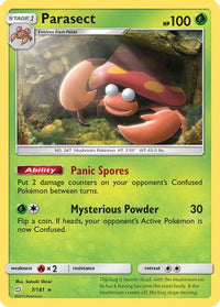 Parasect  SM  Team Up - Rare