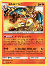 Charizard 014  SM  Team Up - Rare