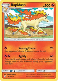 Rapidash 018/181  SM  Team Up - Uncommon