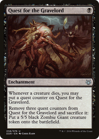 Quest for the Gravelord [Duel Decks: Nissa vs. Ob Nixilis]