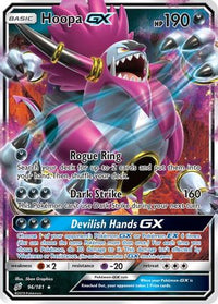 Hoopa GX 096  - Holofoil SM  Team Up - Ultra Rare