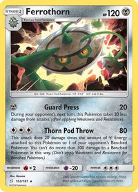 Ferrothorn  SM  Team Up - Rare