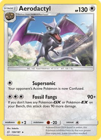 Aerodactyl 130  SM  Team Up - Rare