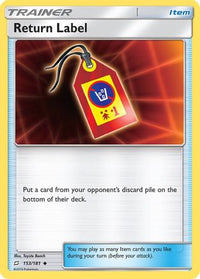 Return Label  SM  Team Up - Uncommon