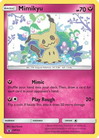 Mimikyu SM163  - Holofoil SM Promos - Promo