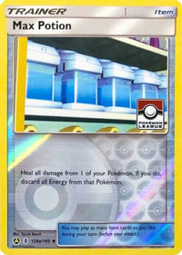 Max Potion (Pokemon League) 128a/145  - Reverse Holofoil League & Championship Cards - Promo