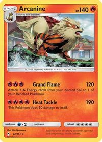 Arcanine 022  - Holofoil SM  Unbroken Bonds - Holo Rare