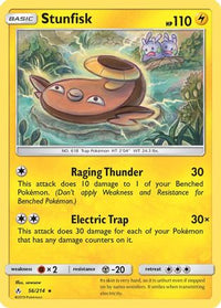 Stunfisk 056  SM  Unbroken Bonds - Rare
