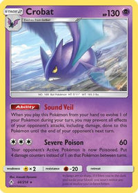 Crobat 066  - Holofoil SM  Unbroken Bonds - Holo Rare
