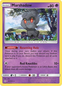 Marshadow 081  - Holofoil SM  Unbroken Bonds - Holo Rare