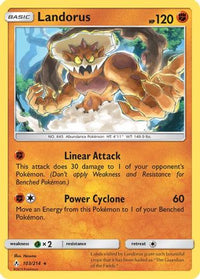 Landorus 103  - Holofoil SM  Unbroken Bonds - Holo Rare