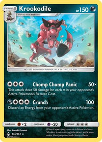 Krookodile  SM  Unbroken Bonds - Rare