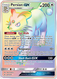 Persian GX (Secret)  - Holofoil SM  Unbroken Bonds - Secret Rare