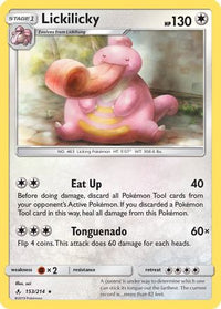 Lickilicky  SM  Unbroken Bonds - Rare