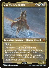 Zur the Enchanter (Etched) [Commander Legends]