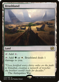 Brushland [The Brothers' War]