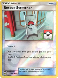 Rescue Stretcher (Pokemon League) 130a/145  - Reverse Holofoil League & Championship Cards - Promo