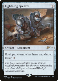Lightning Greaves [Secret Lair Drop Series]