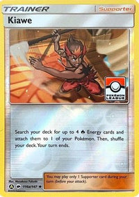 Kiawe (Pokemon League) 116a/147  - Reverse Holofoil League & Championship Cards - Promo