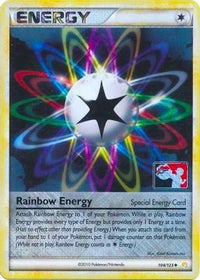 Rainbow Energy - 104/123 (League Promo)/123  - Reverse Holofoil League & Championship Cards - Promo