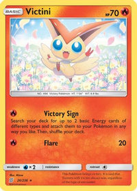 Victini 026  - Holofoil SM  Unified Minds - Holo Rare