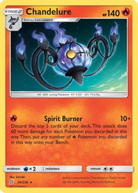 Chandelure/236  - Holofoil SM  Unified Minds - Holo Rare