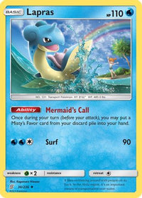 Lapras 036  SM  Unified Minds - Uncommon