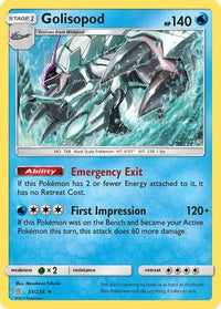Golisopod/236  - Holofoil SM  Unified Minds - Holo Rare