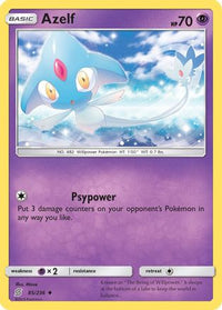 Azelf 085/236  SM  Unified Minds - Uncommon