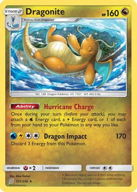 Dragonite 151  SM  Unified Minds - Rare