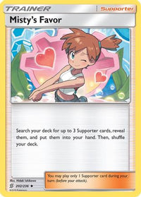 Misty's Favor 202  SM  Unified Minds - Uncommon