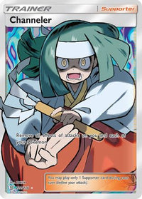 Channeler (Full Art)  - Holofoil SM  Unified Minds - Ultra Rare