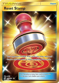 Reset Stamp (Secret)  - Holofoil SM  Unified Minds - Secret Rare