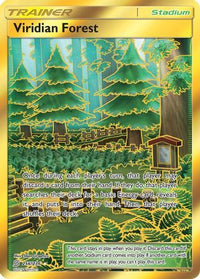 Viridian Forest (Secret)  - Holofoil SM  Unified Minds - Secret Rare