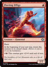 Fleeting Effigy (TDM-108) - [Tarkir: Dragonstorm]