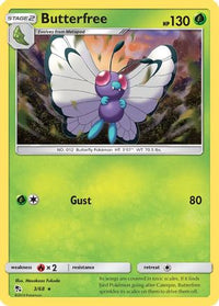 Butterfree 003  Hidden Fates - Rare