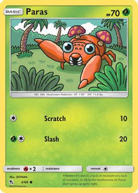 Paras 004  Hidden Fates - Common