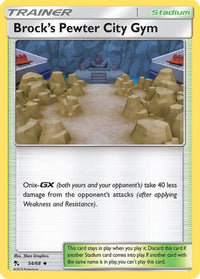 Brock's Pewter City Gym 054  Hidden Fates - Uncommon