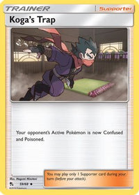 Koga's Trap 059  Hidden Fates - Uncommon