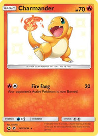 Charmander SV6  - Holofoil Hidden Fates Shiny Vault - Shiny Holo Rare