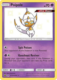 Poipole SV19  - Holofoil Hidden Fates Shiny Vault - Shiny Holo Rare