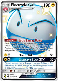 Electrode GX SV57  - Holofoil Hidden Fates Shiny Vault - Shiny Holo Rare