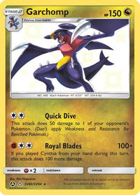 Garchomp SV40  - Holofoil Hidden Fates Shiny Vault - Shiny Holo Rare