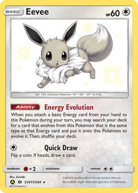 Eevee SV41  - Holofoil Hidden Fates Shiny Vault - Shiny Holo Rare
