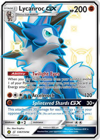 Lycanroc GX (SV67) (SV67) SV67  - Holofoil Hidden Fates Shiny Vault - Shiny Holo Rare