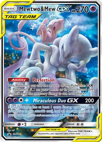 Mewtwo & Mew GX SM191  - Holofoil SM Promos - Promo