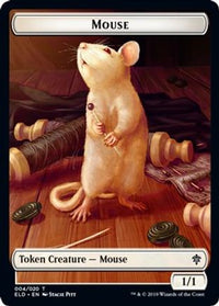 Mouse Token -  (ELD-004) - Throne of Eldraine
