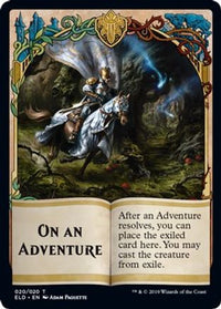 Emblem - On an Adventure -  (ELD-020) - Throne of Eldraine